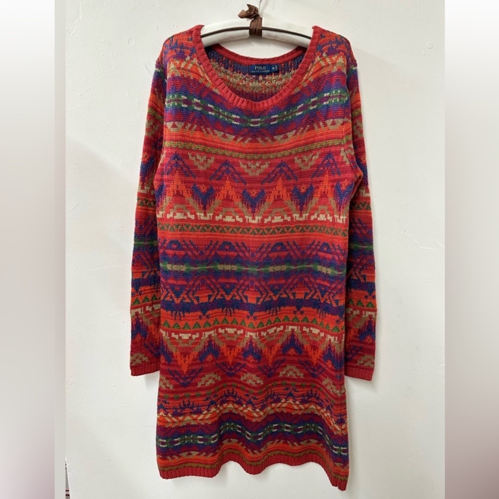 Polo Ralph Lauren Fair Isle Sweater Dress